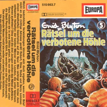 Rätsel-Serie, Folge 5: Rätsel um die verbotene Höhle by Enid Blyton - album cover