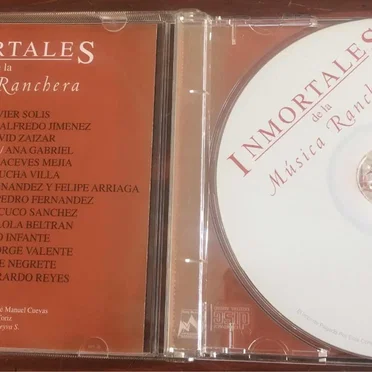 Inmortales de la música ranchera by Various Artists - album cover