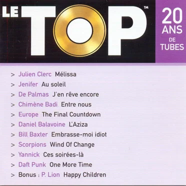 Le Top : 20 ans de tubes, Volume 2 by Various Artists - album cover