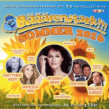 Bääärenstark!!! Sommer 2016 by Various Artists - album cover