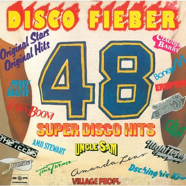 Disco Fieber - 48 Super Disco Hits by Various Artists - album cover