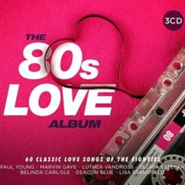 The 80s Love Album by Various Artists - album cover