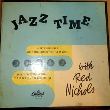Jazz Time With Red Nichols by Red Nichols and His Five Pennies - album cover