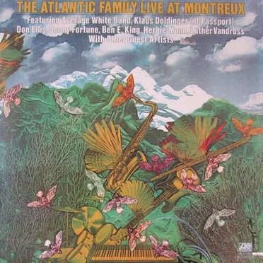 The Atlantic Family Live at Montreux by Various Artists - album cover