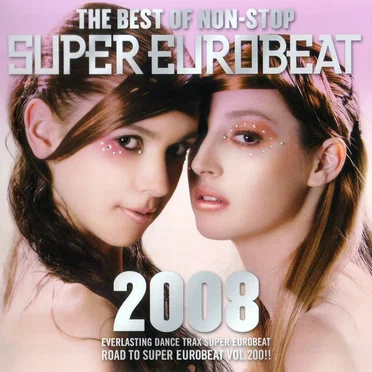 The Best of Non-Stop Super Eurobeat 2008 by Various Artists - album cover