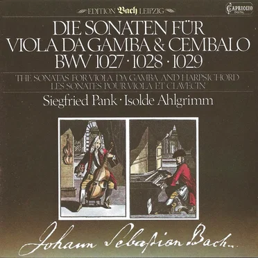 Die Sonaten für Viola da gamba und Cembalo