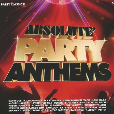 Absolute Party Anthems by Various Artists - album cover
