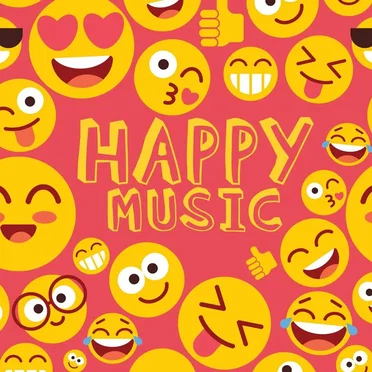 Happy Music by Various Artists - album cover