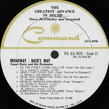 Broadway Basie's...Way