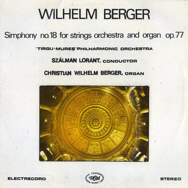 Symphony no. 18 for Strings Orchestra and Organ, op. 77