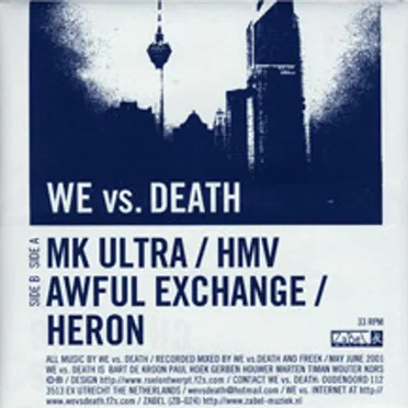 We vs. Death by We vs. Death - album cover