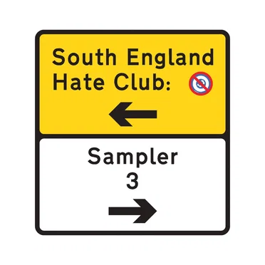 South England Hate Club: Sampler 3 by Various Artists - album cover