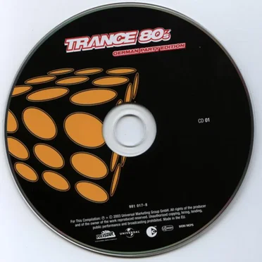 Trance 80's: The next Generation of Trance, German Party Edition by Various Artists - album cover