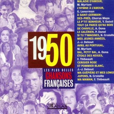 Les Plus Belles Chansons françaises : 1950 by Various Artists - album cover