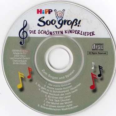 Die schönsten Kinderlieder by Various Artists - album cover