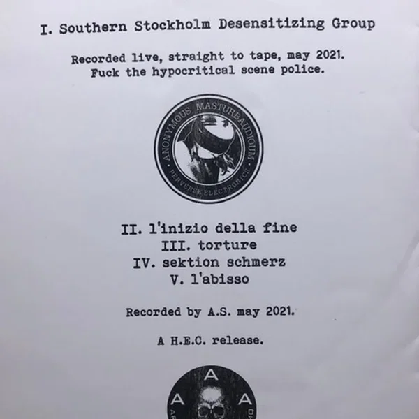 J S H / Anonymous Masturbaudioum