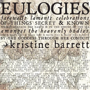 Eulogies by Kristine Barrett - album cover