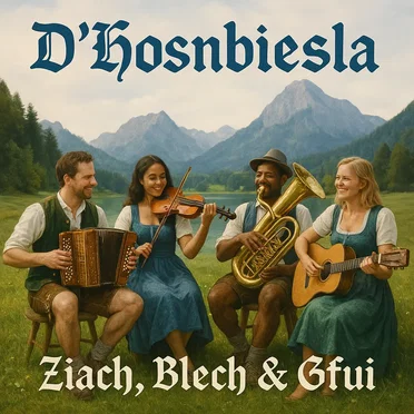 Ziach, Blech & Gfui by D’Hosnbiesla - album cover