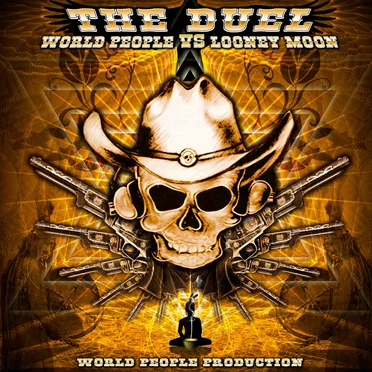 The Duel: World People vs Looney Moon by Various Artists - album cover