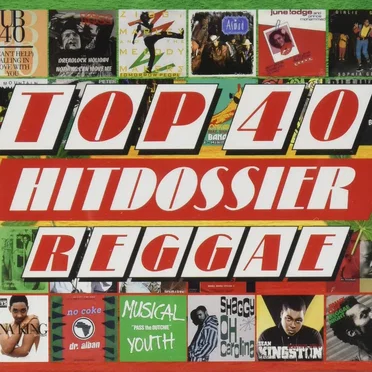 Top 40 Hitdossier Reggae by Various Artists - album cover