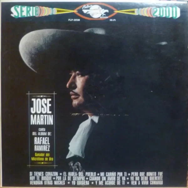 José Martín canta del álbum de Rafael Ramírez
