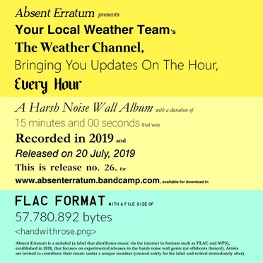 The Weather Channel, Bringing You Updates on the Hour, Every Hour