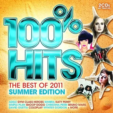 100% Hits – The Best of 2011 Summer Edition by Various Artists - album cover