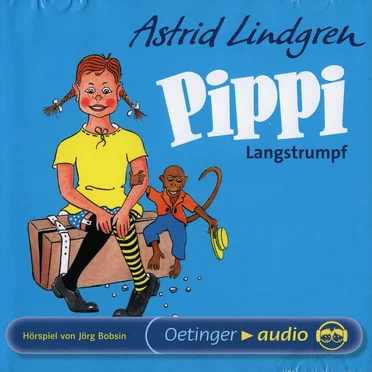 Pippi Langstrumpf by Astrid Lindgren - album cover