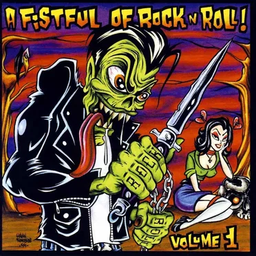 A Fistful of Rock n' Roll, Volume 1 by Various Artists - album cover