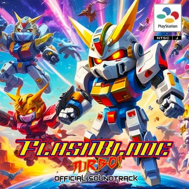 FlashBlade Turbo (Official Game Soundtrack) by Dan 7 - album cover