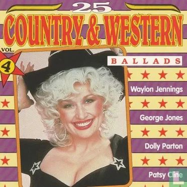 25 Country & Western Ballads, Volume 4 by Various Artists - album cover