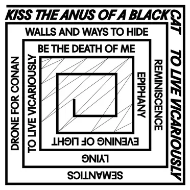 To Live Vicariously by Kiss the Anus of a Black Cat - album cover