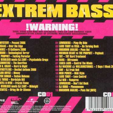 Extrem Bass, Volume 2 by Various Artists - album cover