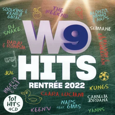 W9 Hits Rentrée 2022 by Various Artists - album cover