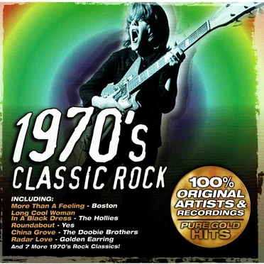 1970s Classic Rock: Original Masters by Various Artists - album cover