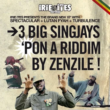 3 Big Singjays 'Pon A Riddim By Zenzile ! by Various Artists - album cover