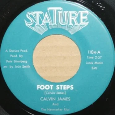 Foot Steps / Find This Woman by Calvin James And The Haymarket Riot - album cover