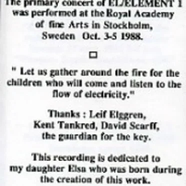 El/ Element 1
