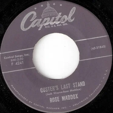 Custer’s Last Stand / My Little Baby
