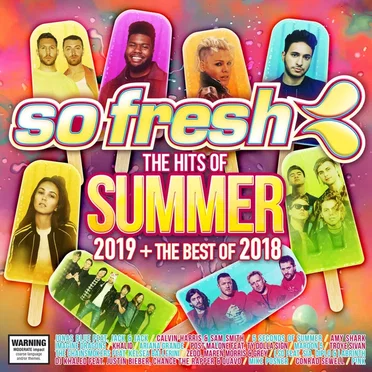 So Fresh: The Hits of Summer 2019 + The Best of 2018 by Various Artists - album cover