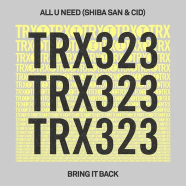 Bring It Back by ALL U NEED - album cover