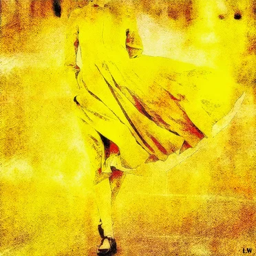 Yellow Gown by Leanor Wolf - album cover