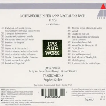 Notenbüchlein für Anna Magdalena Bach: A Selection