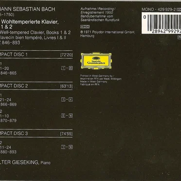 Das Wohltemperierte Klavier I & II