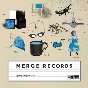 Merge Records 2012 Sampler by Various Artists - album cover