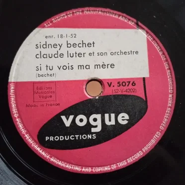 Si Tu Vois Ma Mère / Le Marchand De Poissons