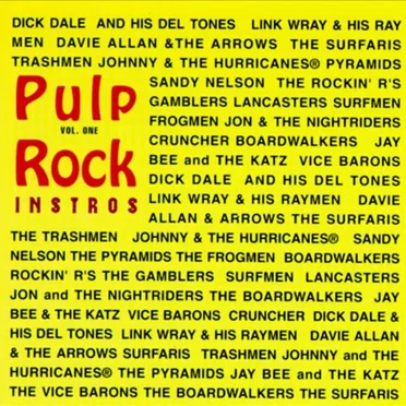 Pulp Rock Instros, Volume 1 by Various Artists - album cover