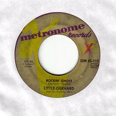 Rockin' Ghosts by Little Gerhard and His Rocking Men - album cover