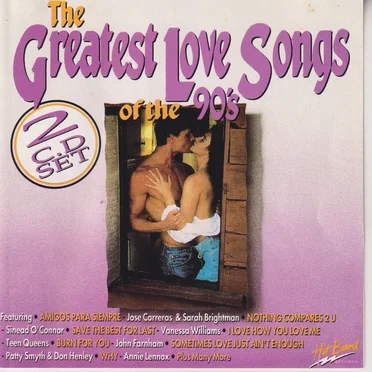 The Greatest Love Songs of the 90’s by Various Artists - album cover
