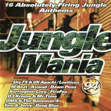 Jungle Mania 94 by Various Artists - album cover